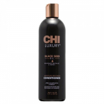 CHI LUXURY BLACK SEED OIL CONDITIONER juodųjų lino semenų ekstraktų elastinguojantis plaukų kondicionierius, 350 ml