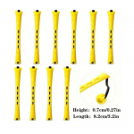 Plaukų suktukai cheminiam plaukų garbanojimui 7 mm (10x)