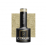 OCHO NAILS ilgalaikis hibridinis nagų lakas manikiūrui GLITTER G12, 5  g.