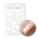 MOLLY NAILS lipdukai nagų dailei HEART WW1042
