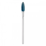 EXO PROFESSIONAL HARD BLUE kietmetalio frezos antgalis manikiūro darbams CONE 02
