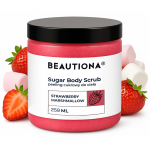 BEAUTIONA kūno &scaron;veitiklis su saldžiųjų migdolų aliejumi ir bra&scaron;kių bei zefyrų aromatu, 250 ml