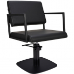 Profesionali kirpyklos kėdė BLACK LOFT BLACK SQUARE