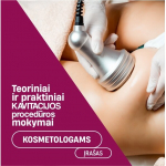 Mokymai kosmetologams: kavitacijos procedūros teorinių ir praktinių mokymų ĮRA&Scaron;AS