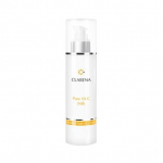 CLARENA POWER PURE VIT C makiažo valiklis skirtas papilkėjusios odos su i&scaron;siplėtusiais kapiliarais priežiūrai, 200ml