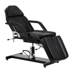 SILLON 210 profesionali hidraulinė pedikiūro kėdė su supimo funkcija, juodos spalvos