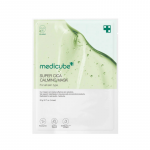 MEDICUBE SUPER CICA CALMING MASK lak&scaron;tinė veido kaukė praturtinta 7 cica ingredientų kompleksu, 1 vnt