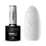 CLARESA ilgalaikis hibridinis nagų lakas GLITTER 1, 5g.