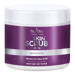 FARMONA SKIN SCRUB FOREST FRUITS kūno ir pėdų &scaron;veitiklis su aviečių bei bra&scaron;kių ekstraktais ir SHEA sviestu, 500 g.