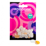STALEKS keičiami abrazyvai podo diskui PODODISC XS EXPERT 100 gr, 50 vnt