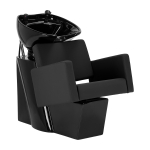 GABBIANO profesionali kirpyklos plautuvė  VITORIA, juodos spalvos