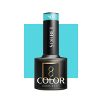 OCHO NAILS ilgalaikis hibridinis nagų lakas manikiūrui SORBET S01, 5 g.