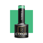 OCHO NAILS ilgalaikis hibridinis nagų lakas manikiūrui SORBET S02, 5 g.