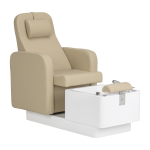 Profesionali kėdė pedikiūro procedūroms SPA SILLON ELYSIA, smėlio spalvos