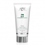 APIS odą raminanti, mink&scaron;tinanti ir brinkinanti veido kaukė prie&scaron; veido valymo procedūras, 200 ml