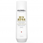 GOLDWELL DUALSENSES RICH REPAIR atkuriamasis &scaron;ampūnas plaukams, 250 ml