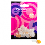 STALEKS keičiami abrazyvai podo diskui PODODISC XS EXPERT 320 gr, 50 vnt