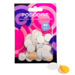 STALEKS keičiami abrazyvai podo diskui PODODISC S EXPERT 80 gr, 50 vnt