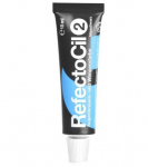 RefectoCil antakių, blakstienų, barzdos gelio dažai (2), mėlynai juoda spalva