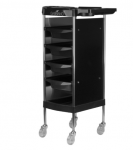 Profesionalus kirpėjo vežimėlis GABBIANO, juodas  FX11-B