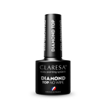 CLARESA TOP DIAMOND NO WIPE vir&scaron;utinis gelinio lakavimo sluoksnis, 5 g.