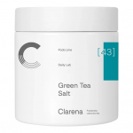 CLARENA PODO LINE smulkiagrūdė vonios druska su žaliąja arbata, 600 g