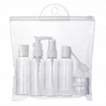 Kelioninis buteliukų ir indelių rinkinys, 6 vnt