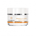 CLARENA ACID LINE retinolio ir migdolų rūg&scaron;ties kremas brandžiai odai, 50ml