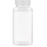 Indas biriems produktams su dozatoriumi, baltos spalvos