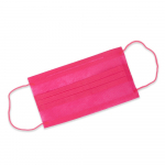 Dvisluoksnė vienkartinė kaukė IGOLI fuksijos spalvos 50 vnt.