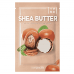 THE SAEM SHEA BUTTER lak&scaron;tinė veido kaukė sausai, brandžiai odai su taukmedžio sviestu, 1 vnt