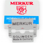 Skustuvo a&scaron;menys-peiliukai nuospaudų &scaron;alinimui MERKUR, 10 vnt.