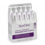 SkinClinic anti-senėjimo fito kokteilis veido odai su vitaminu C ir SPF. Momentinis veido odos spalvos gerinimas ir apsauga FITO ANTI AGING 2ml. 30vnt.