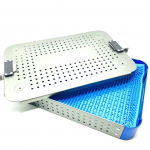 Nerūdijančio plieno indas įrankiams sterilizuoti 300x200x50 mm