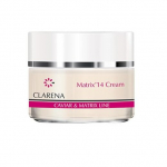 CLARENA MATRIX 14 kremas nuo rauk&scaron;lių skirtas kasdienei brandžios odos priežiūrai, 50 ml