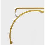 Profesionali makiažo ir blakstienų lempa kosmetologams bei grožio salonams POL MOON III, auksinės spalvos