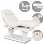 Profesionalus masažo ir SPA kabinetų gultas-lova ETERNA GENTLE FLEX K901 (4 varikliai), baltos spalvos