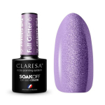 CLARESA ilgalaikis hibridinis nagų lakas FULL GLITTER 6, 5g.