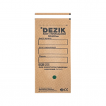 DEZIK sterilizavimo vokai-mai&scaron;eliai su vidiniais indikatoriais, 100*200 (rudi) mm., 100 vnt. (MADE IN UKRAINE)