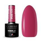 CLARESA ilgalaikis hibridinis nagų lakas PINK 524, 5g.