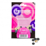 STALEKS keičiami abrazyvai podo diskui PODODISC XS EXPERT 240 gr, 50 vnt