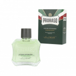 PRORASO GREEN LINE AFTERSHAVE LOTION Gaivinamasis vanduo po skutimosi, 100ml.