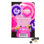 STALEKS keičiami abrazyvai podo diskui PODODISC XS EXPERT 320 gr, 50 vnt
