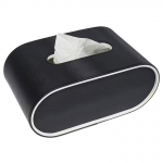 ORANGE MOOD servetelių dozatorius/laikiklis, juodos spalvos