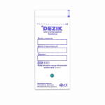 DEZIK sterilizavimo vokai-mai&scaron;eliai su vidiniais indikatoriais, 75*150 (balti) mm., 100 vnt. (MADE IN UKRAINE)