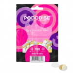STALEKS keičiami abrazyvai podo diskui PODODISC XS EXPERT 180 gr, 50 vnt
