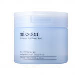 MIXSOON HYALURONIC ACID TONER PAD drėkinantys veido padeliai su hialurono rūg&scaron;timi, 80 vnt