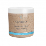 CLARENA CAPPUCCINO SLIM SUGAR PEELING cukraus &scaron;veitiklis su kavos dalelėmis, 500 ml