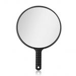 Profesionalus kirpėjo veidrodis (rodyti klientui vaizdą i&scaron; galo) LABOR PRO, juodos spalvos