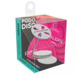 STALEKS PRO PODO diskas 20mm  + keičiami vienkartiniai lapeliai (180 gritų), 5 vnt
